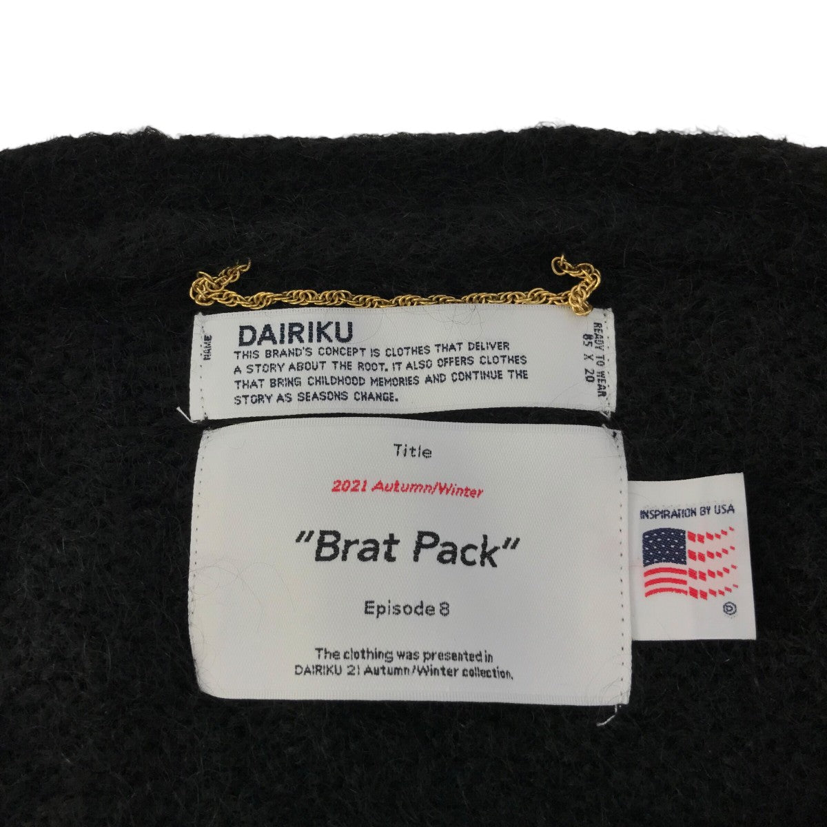 DAIRIKU(ダイリク) 21AW「Molly Mohair Knit Cardigan」モヘア