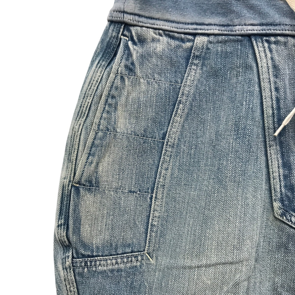 KAPITAL(キャピタル) USED加工サルエルパンツ インディゴ サイズ 1