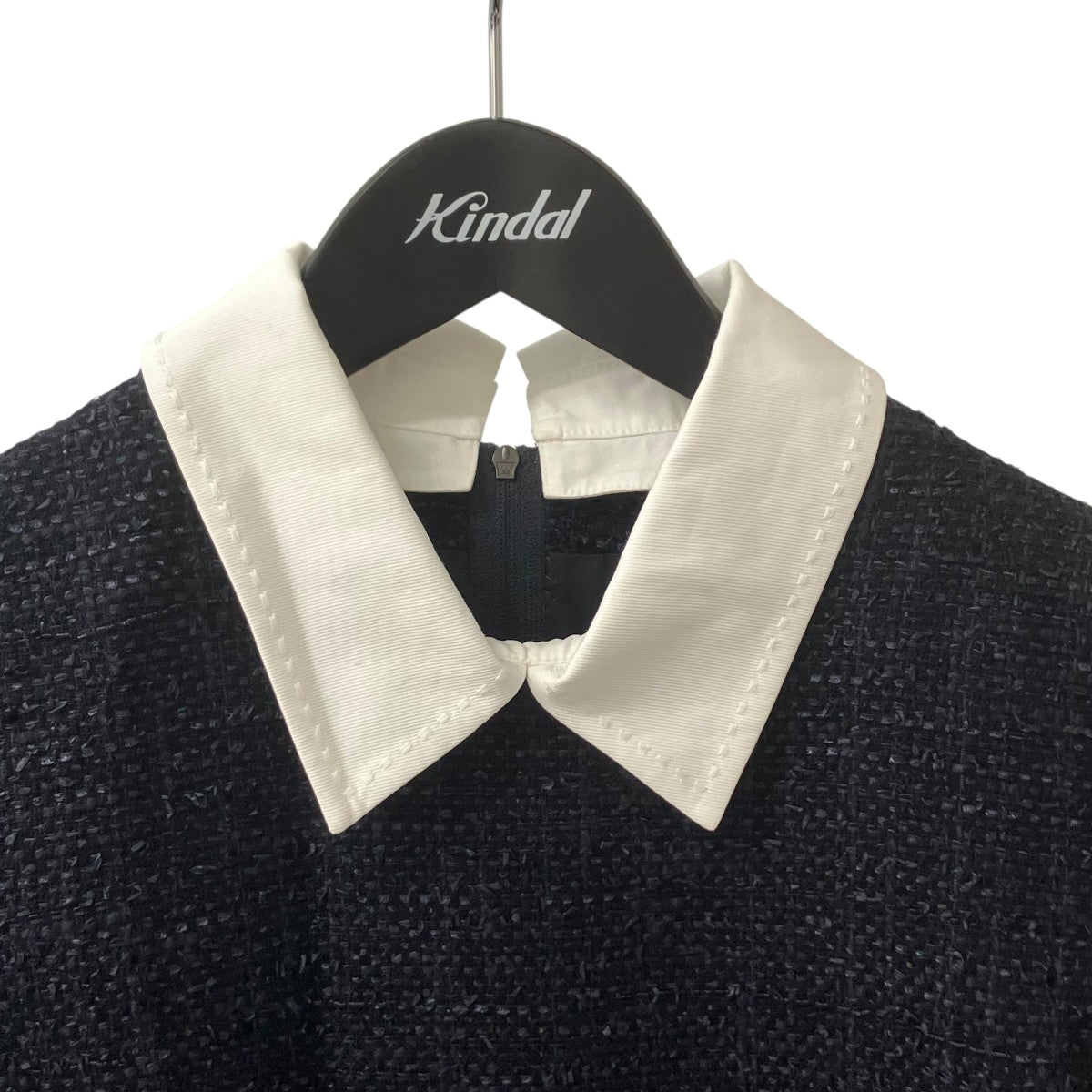 FOXEY(フォクシー) ツイード 襟付きワンピース41449-S00053KE 41449