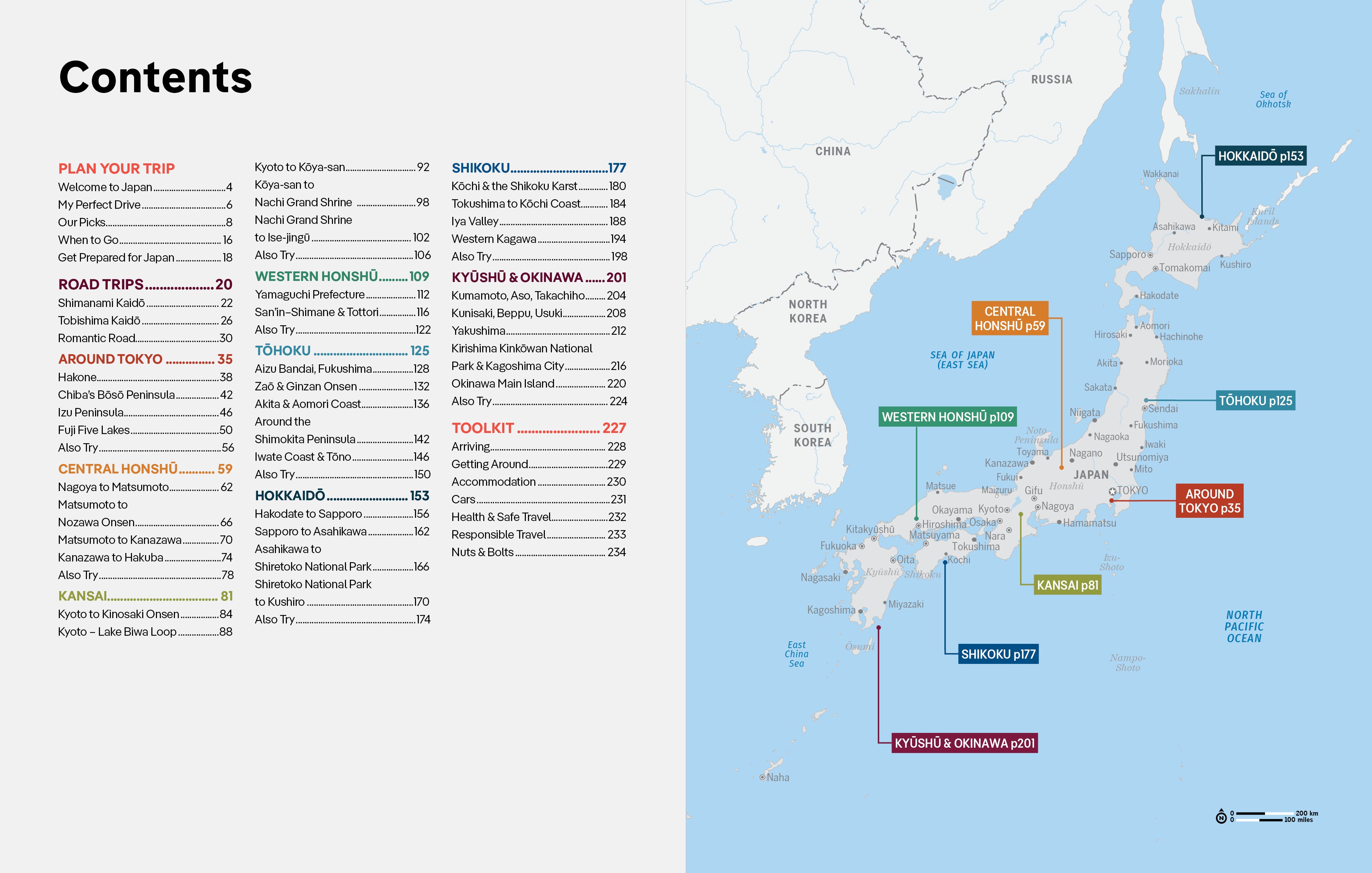 Best Road Trips Japan - Book