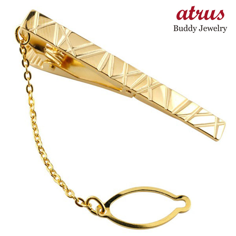 楽天市場】【半額】 ネクタイピン 18金 K18 タイ留め 地金 ゴールド