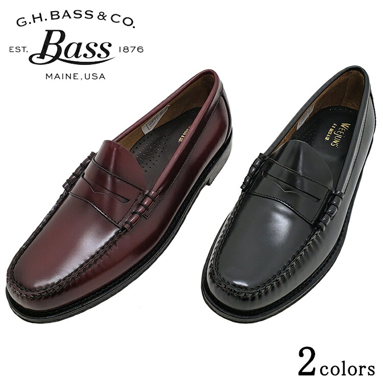 楽天市場】G.H.BASS ジーエイチバス LOGAN ローガン MOC PENNY LOAFER