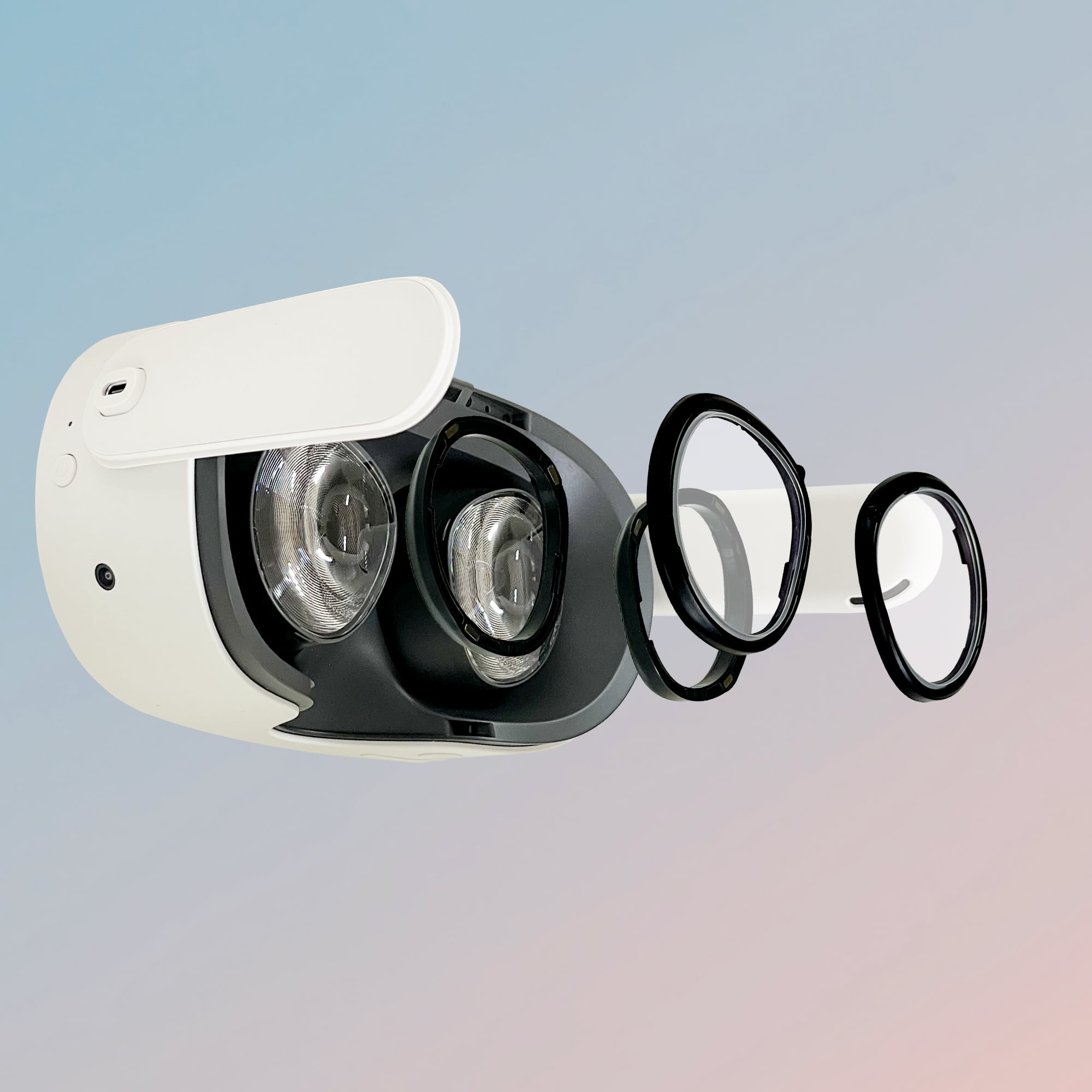 乱視対応 オーダーメイド 近視補正レンズ for Meta Quest3S / Quest2