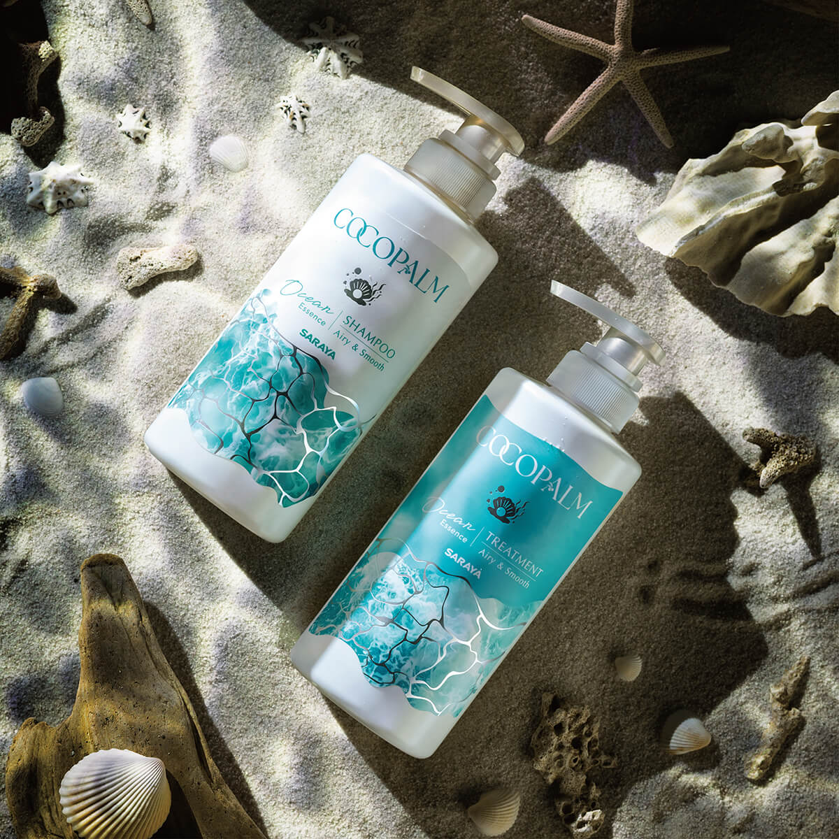 サラヤ｜ココパーム オーシャンエッセンス トリートメント 380mL 詰替