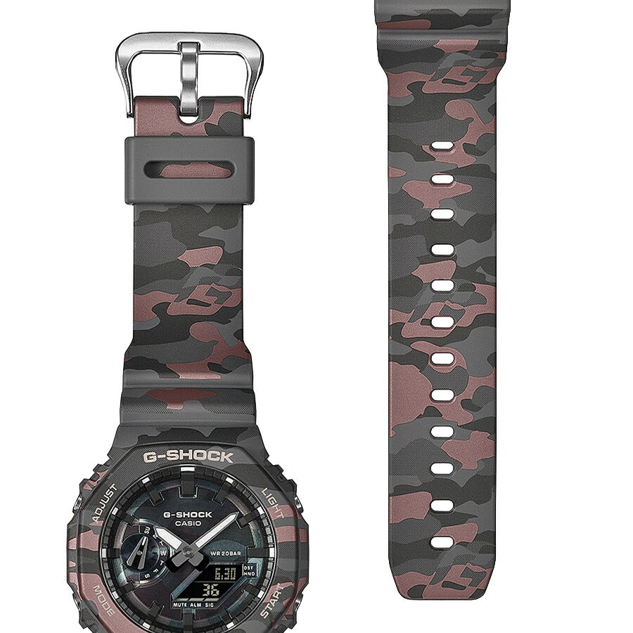 2月6日発売》G-SHOCK カモフラージュ 蒸着 GA-2100CMD-8AJF メンズ