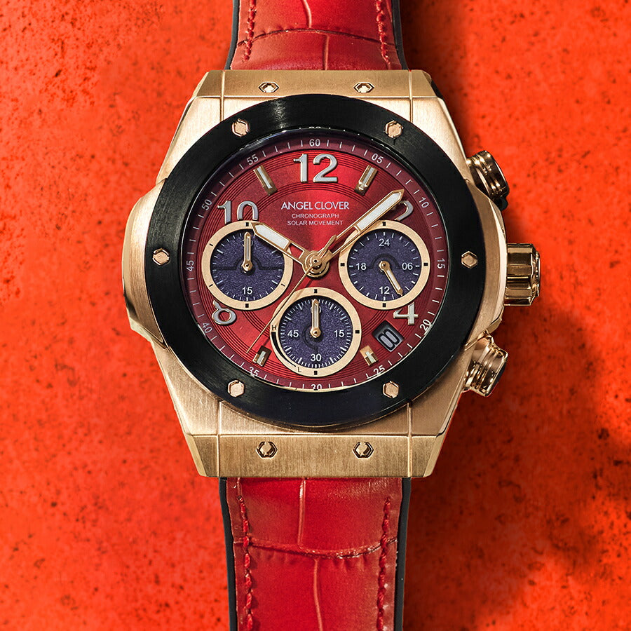 エンジェルクローバー エクスベンチャー ソーラー EVS45PRE-RE メンズ