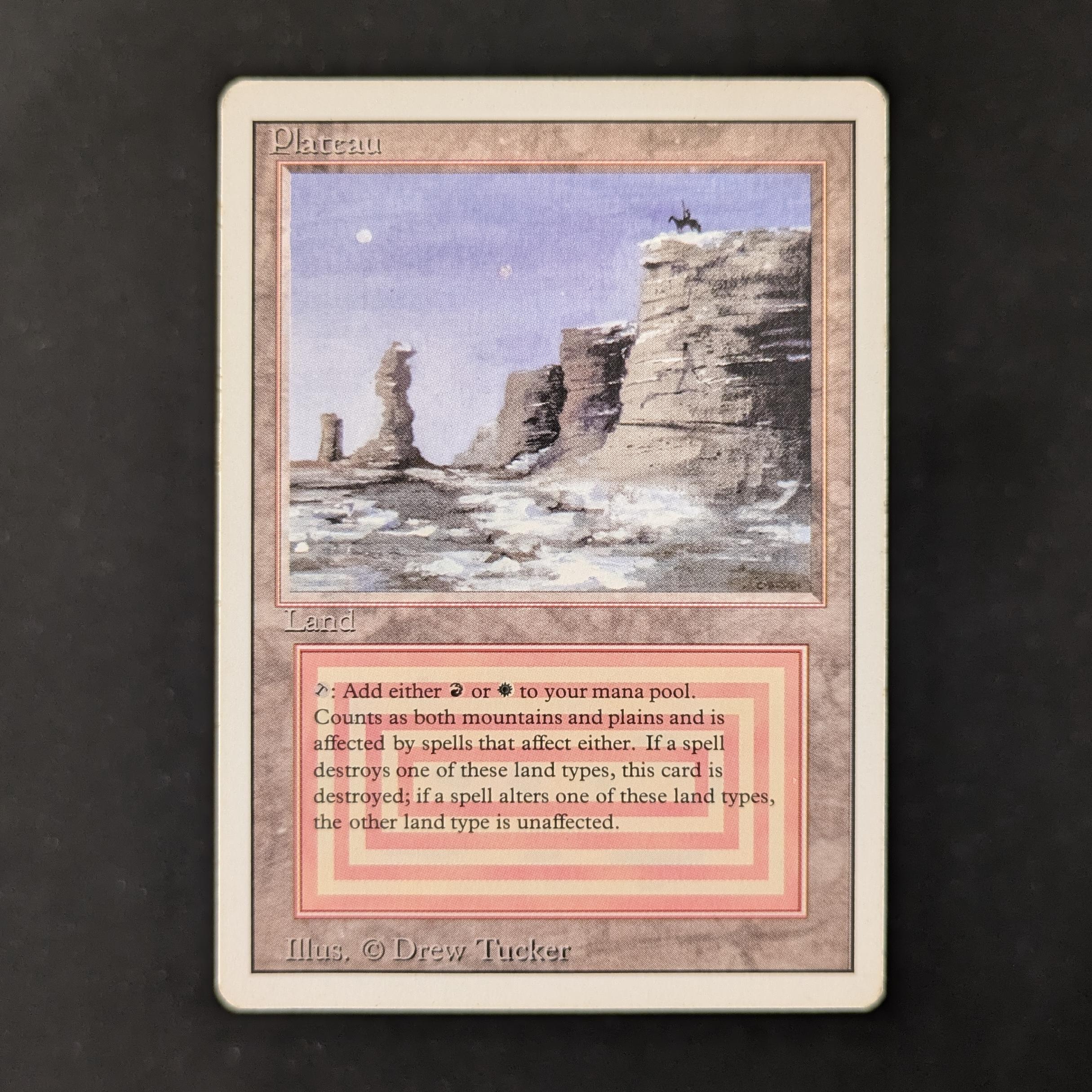 Plateau revised/3ed EN デュアルランド MTG Plateau Dual Land