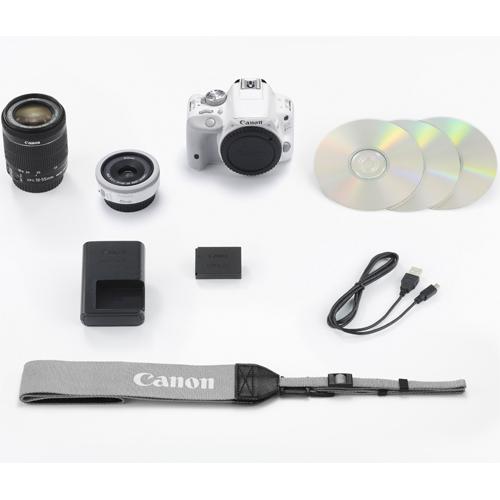 キヤノン EOS Kiss X7 ダブルレンズキット ホワイト | デジタル一眼レフ