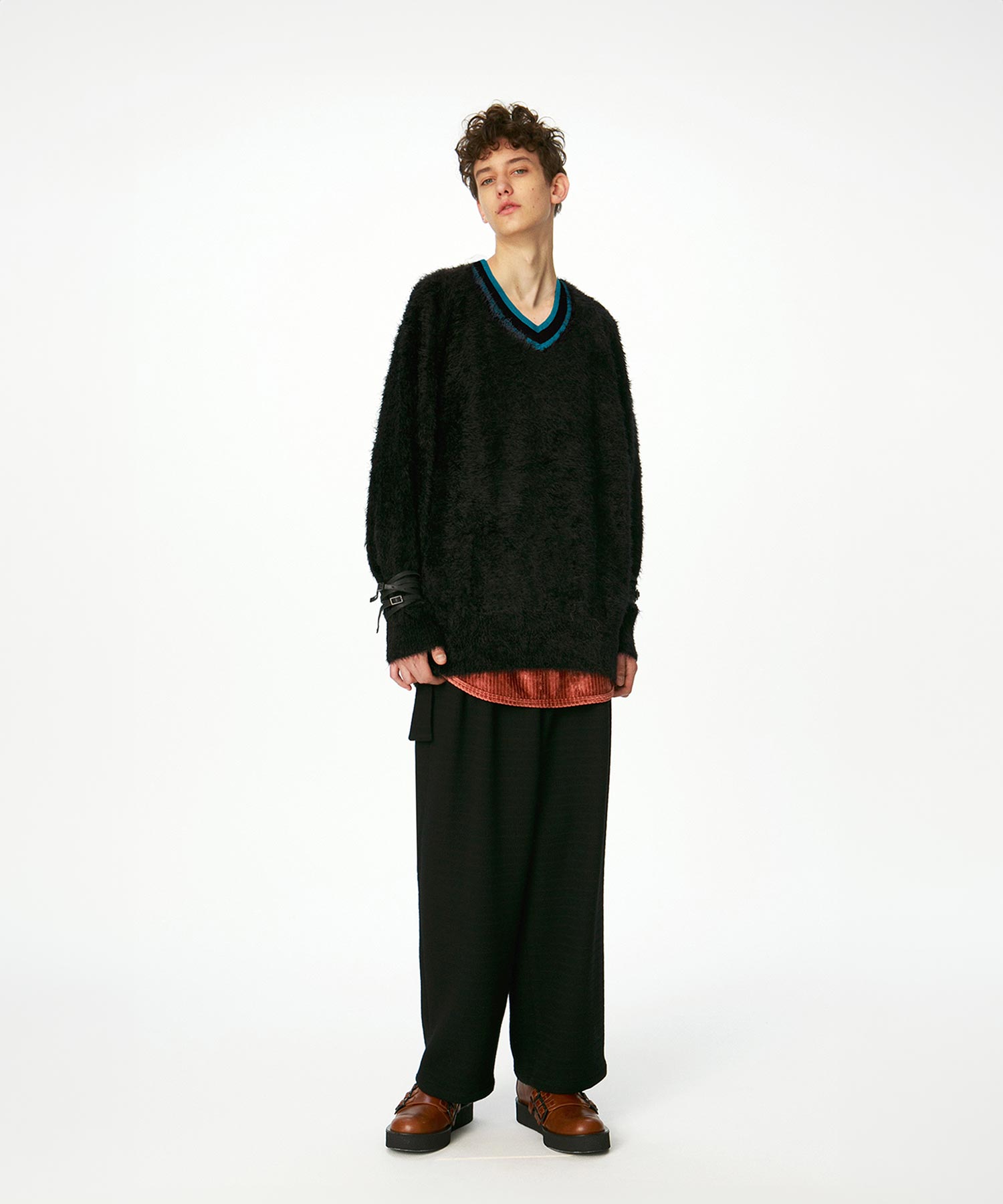 SHAREEF ONLINE SHOP / LONG SHAGGY PULL-OVER