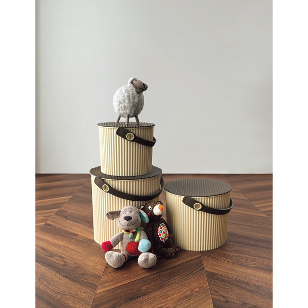 セルテヴィエ オムニウッティ 3個セット L＋S＋miniアイボリー