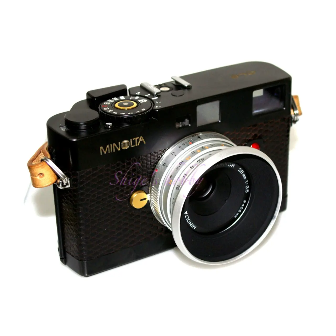 MINOLTA TC-1 conversion G-ROKKOR 28mm (L39) – Shige's hobby