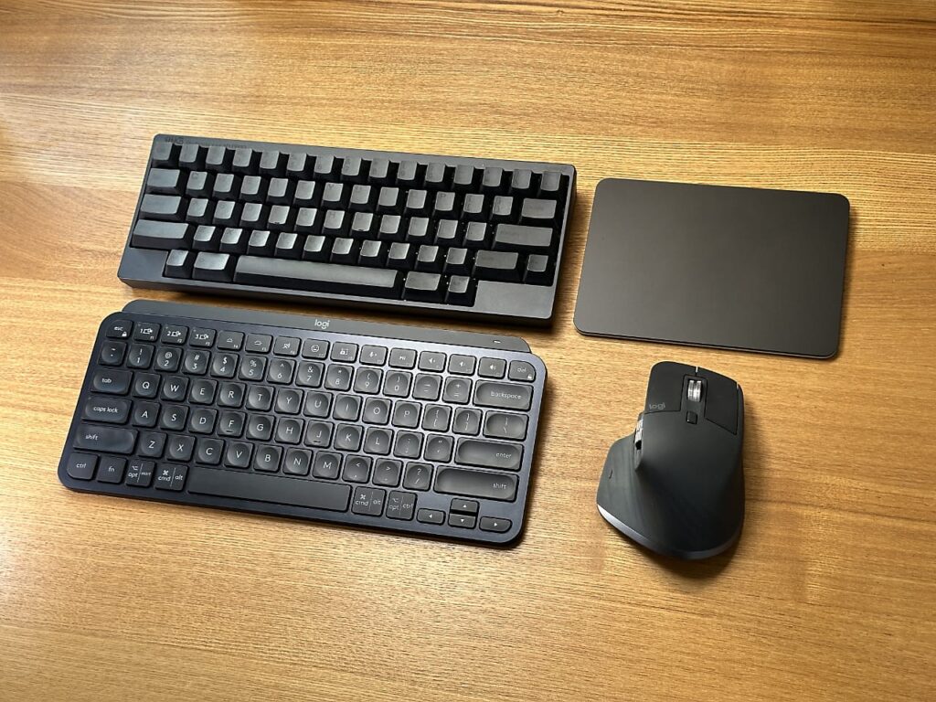 Macにおすすめのキーボード・マウス【HHKB・Logicool・Magic Trackpad