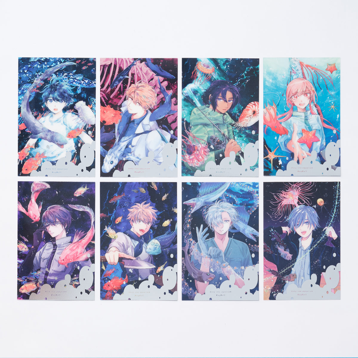 マグメル深海水族館』クリアポストカード④（長泉湖） – 新潮ショップ