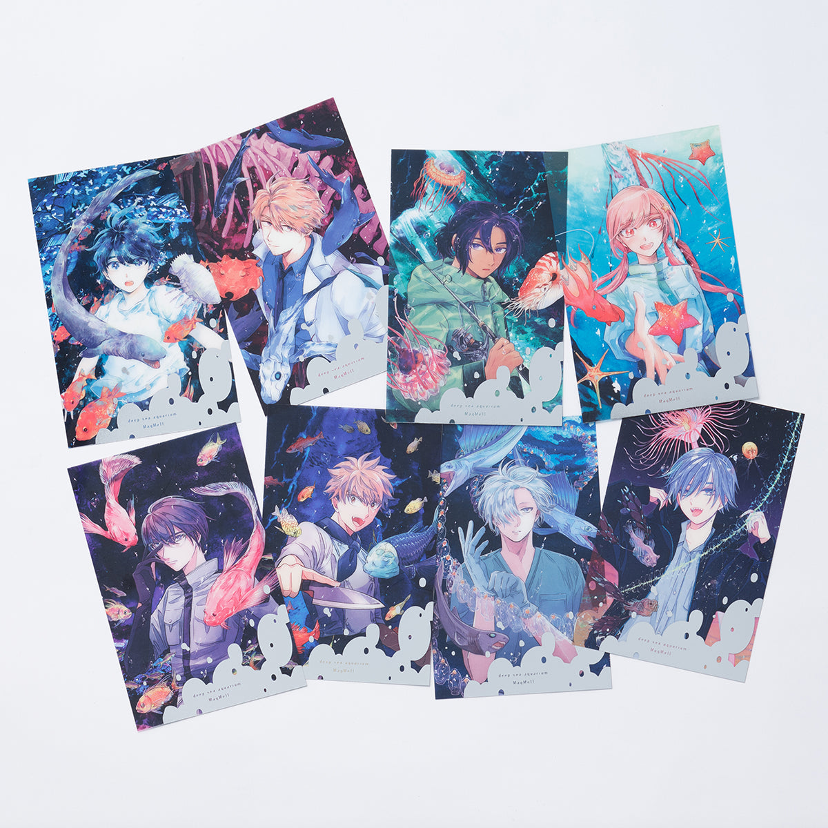 マグメル深海水族館』クリアポストカード②（大瀬崎湊人） – 新潮ショップ