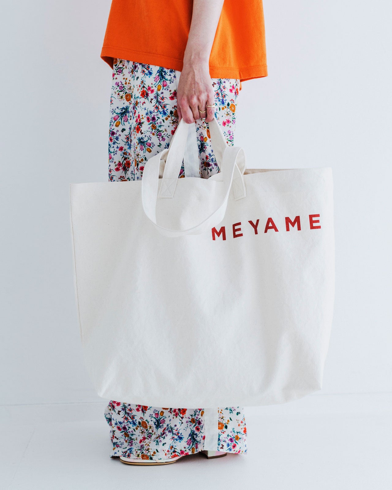 MEYAME】CANVAS BIG TOTE – Shinzone