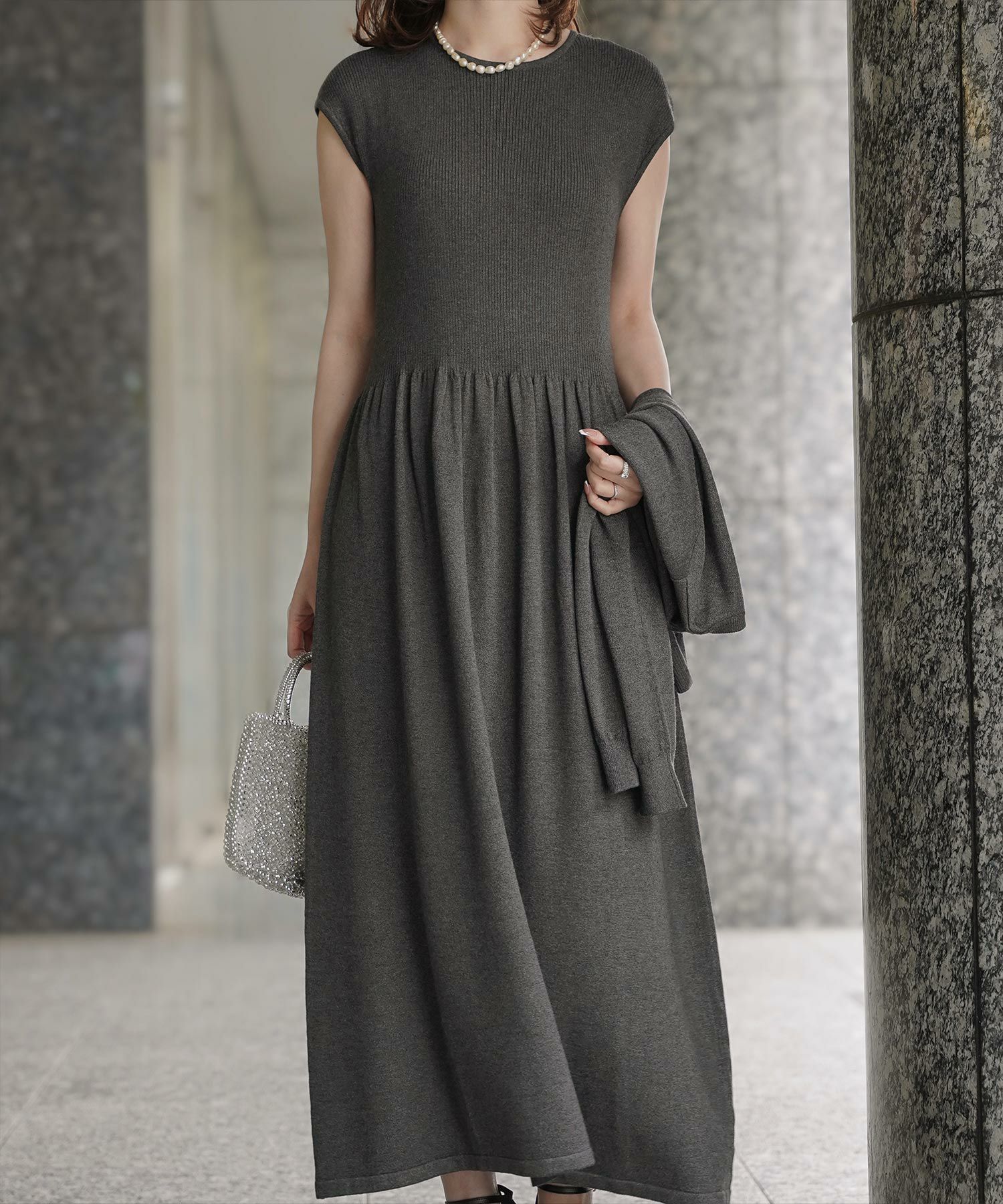 サマー ニット ワンピース