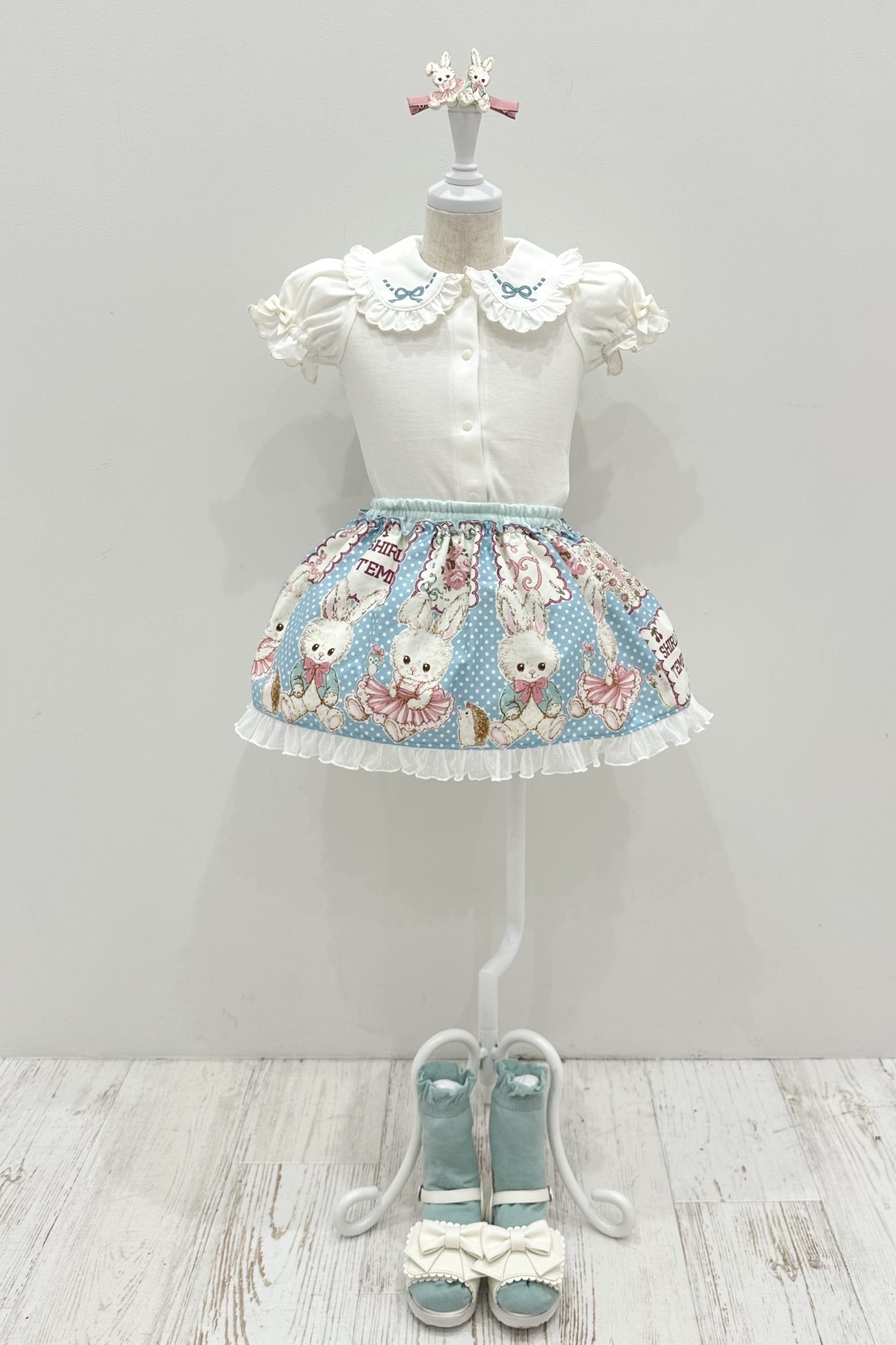 ♡New Arrival News♡うさぎハンカチプリントシリーズ発売のお知らせ