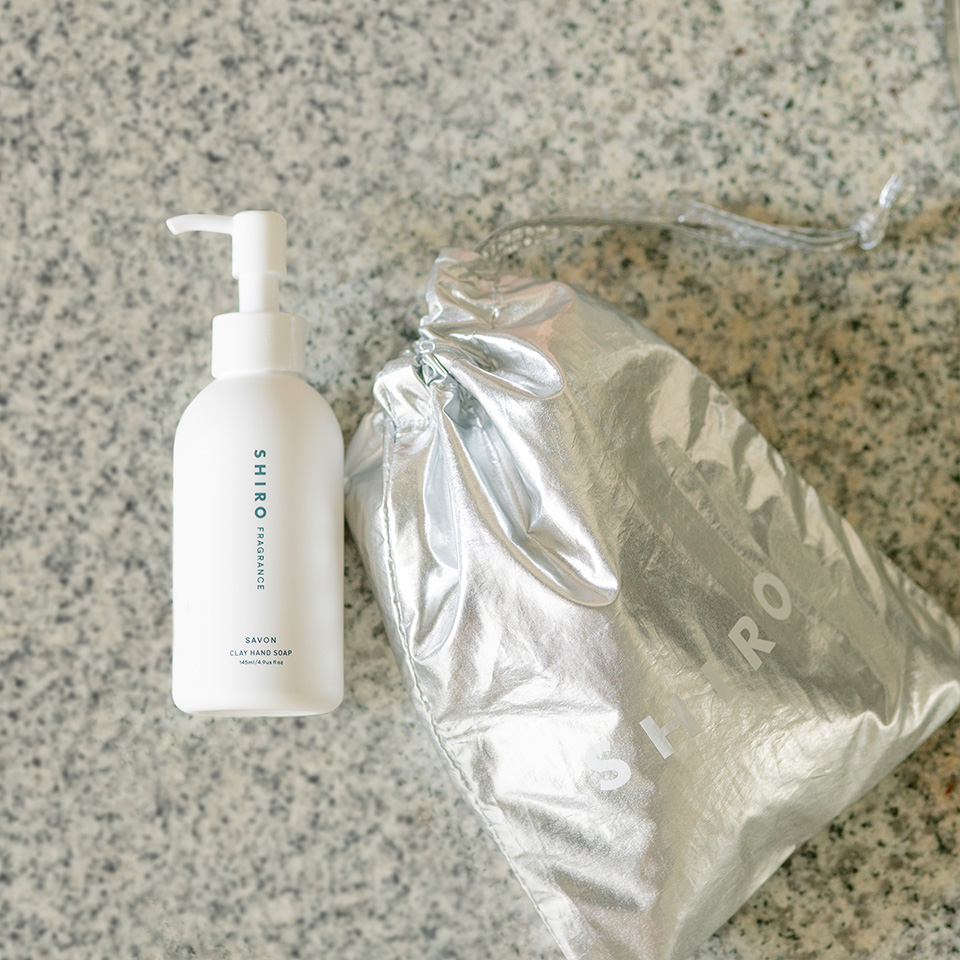 クレイハンドソープ＆ギフトポーチキット（全5種） | SHIRO