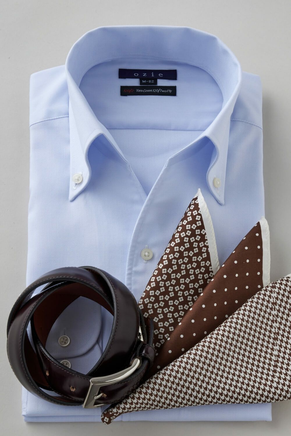 メンズワイシャツ・カッターシャツ 8044P-C11A-SAX