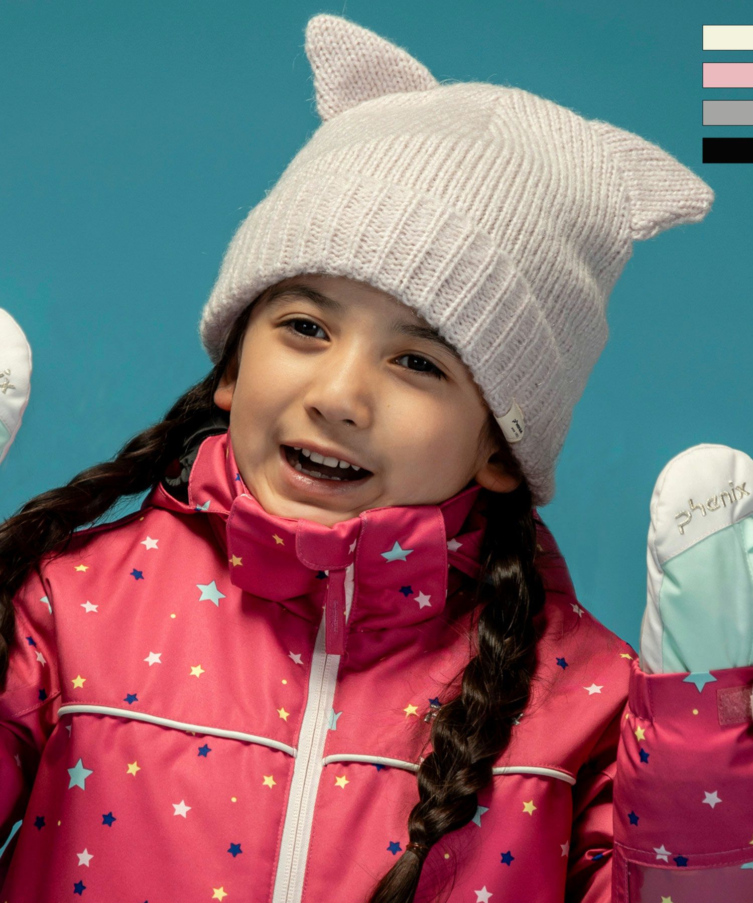 phenix(フェニックス)Kitty Knit Hat キティーニットハット/キッズ