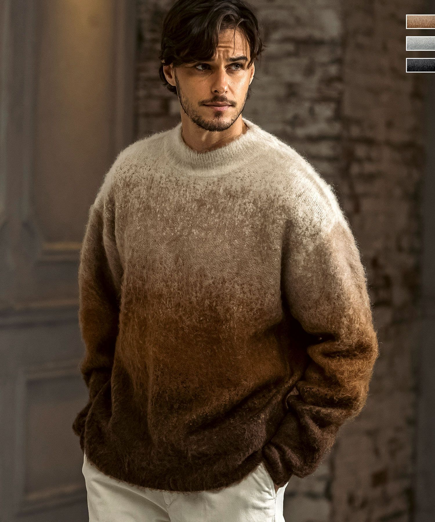 AKM Contemporary(エイケイエムコンテンポラリー)グラデーションモヘア