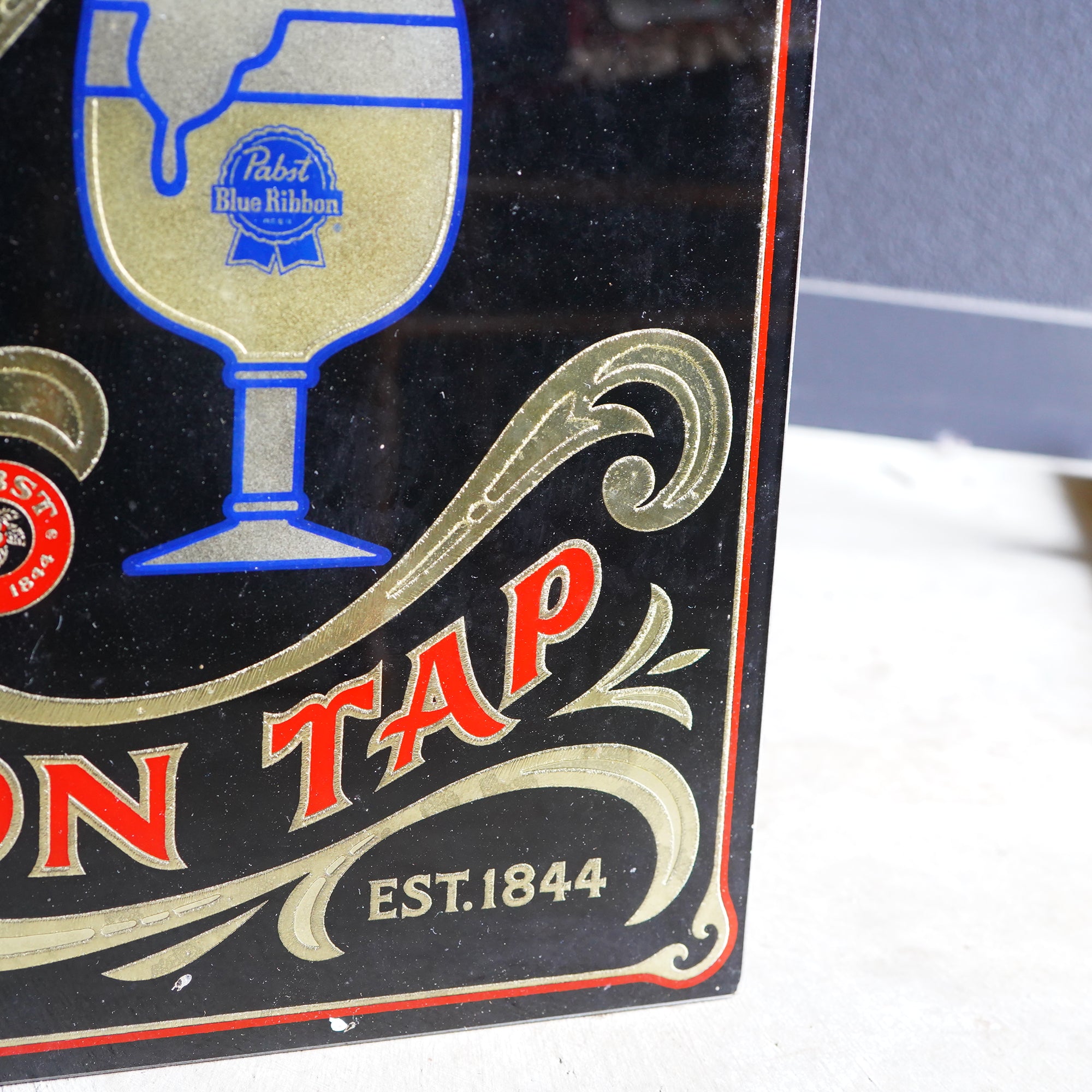 1980's Pabst Blue Ribbon パブミラー – SK OLDIES