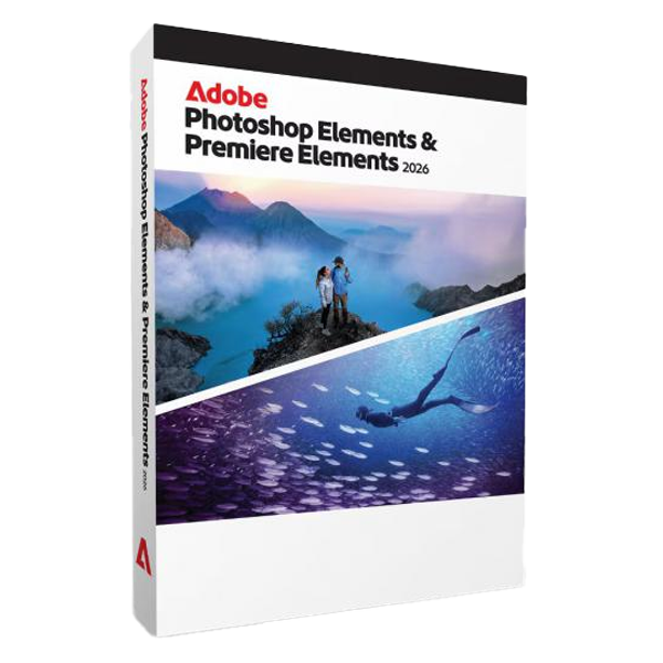 Adobe Photoshop + Premiere Elements 2026 | WIN/MAC – Software-codes