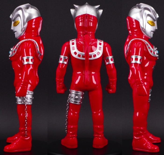 墓場の画廊でPLANET-X製兄弟ソフビ「ウルトラマンレオ」と「アストラ