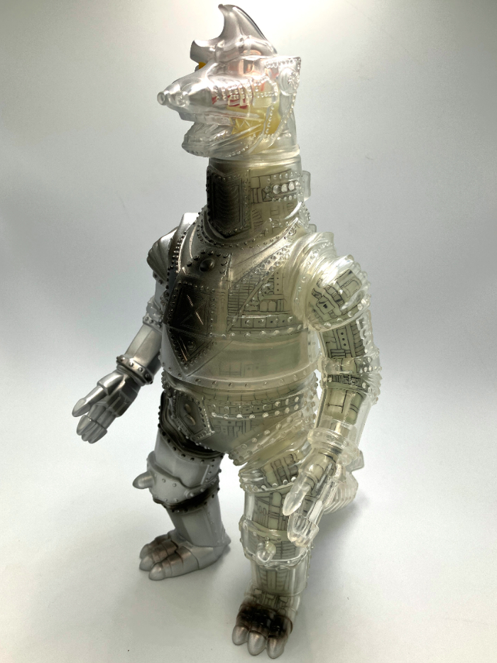 緊急告知！マルサン製「メカゴジラ2 450」が、シルバー彩色と蓄光メカ