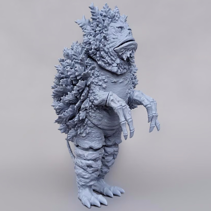 ビリケン商会製のカッコいい「ガラモン」が新たに「TVグレー」となって