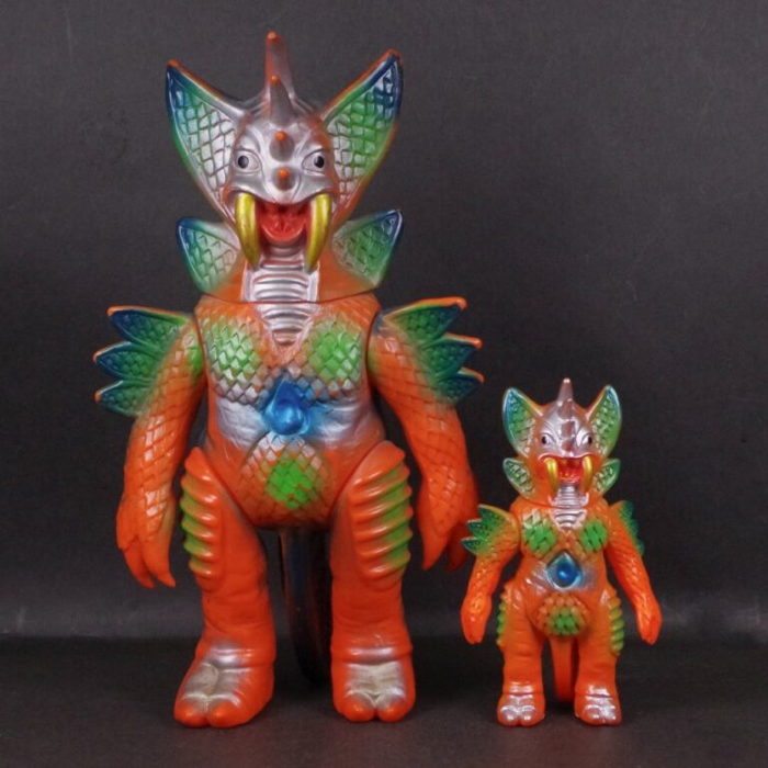 ブルマァク幻の金型から発見された『流星人間ゾーン』ミドルサイズが