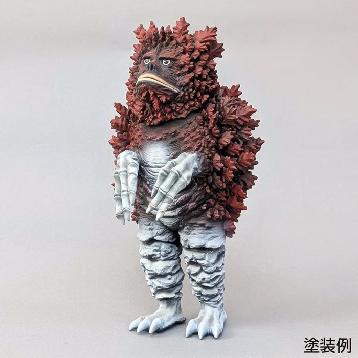 ビリケン商会の傑作キット「ガラモン」が、鮮やかな新色「青色」で待望