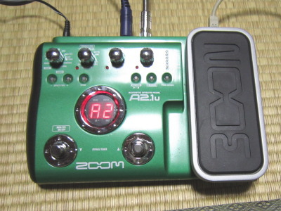 アコースティックギター用 マルチエフェクター Zoom A2.1u