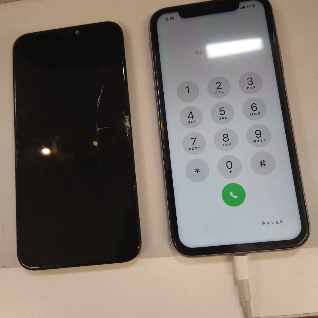 iPhone 12 miniの画面割れ修理はスマートクリア イオン札幌栄町店にお