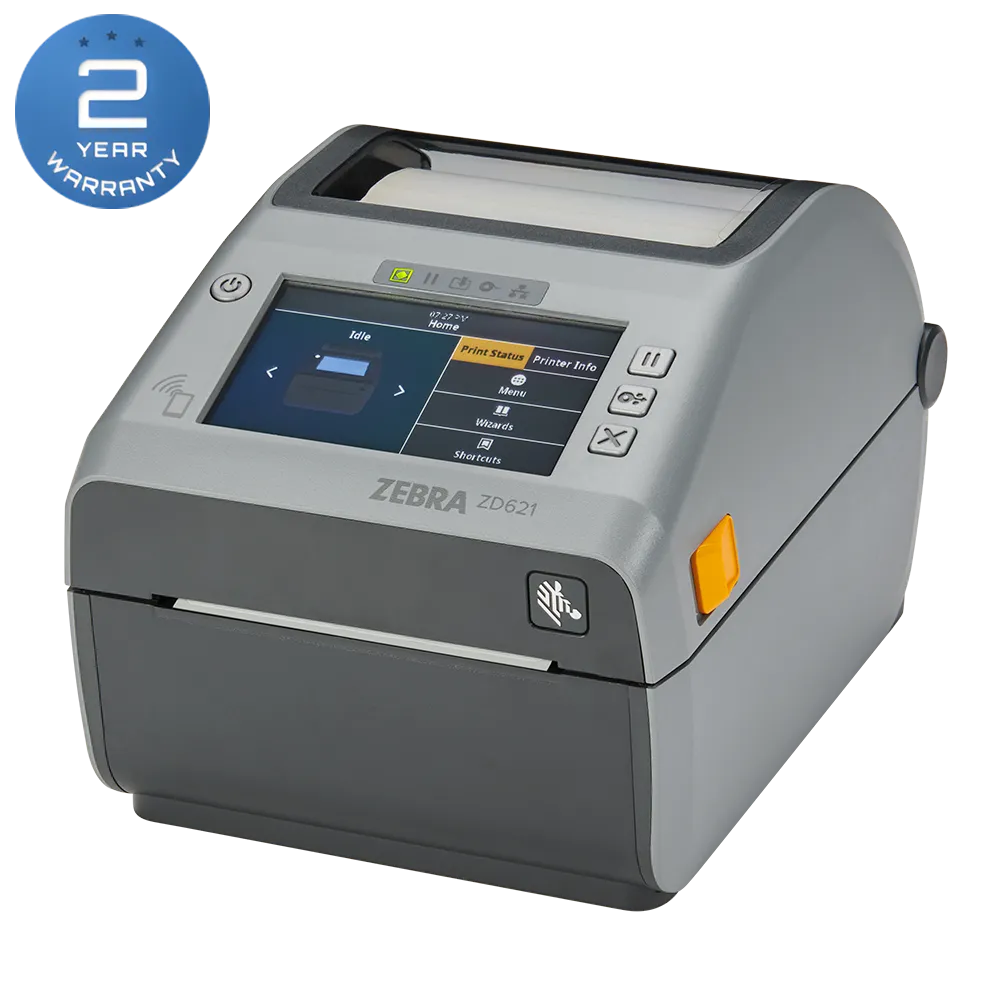 ZD621 高性能 4インチ型 オールインワンデスクトッププリンタ | ZEBRA