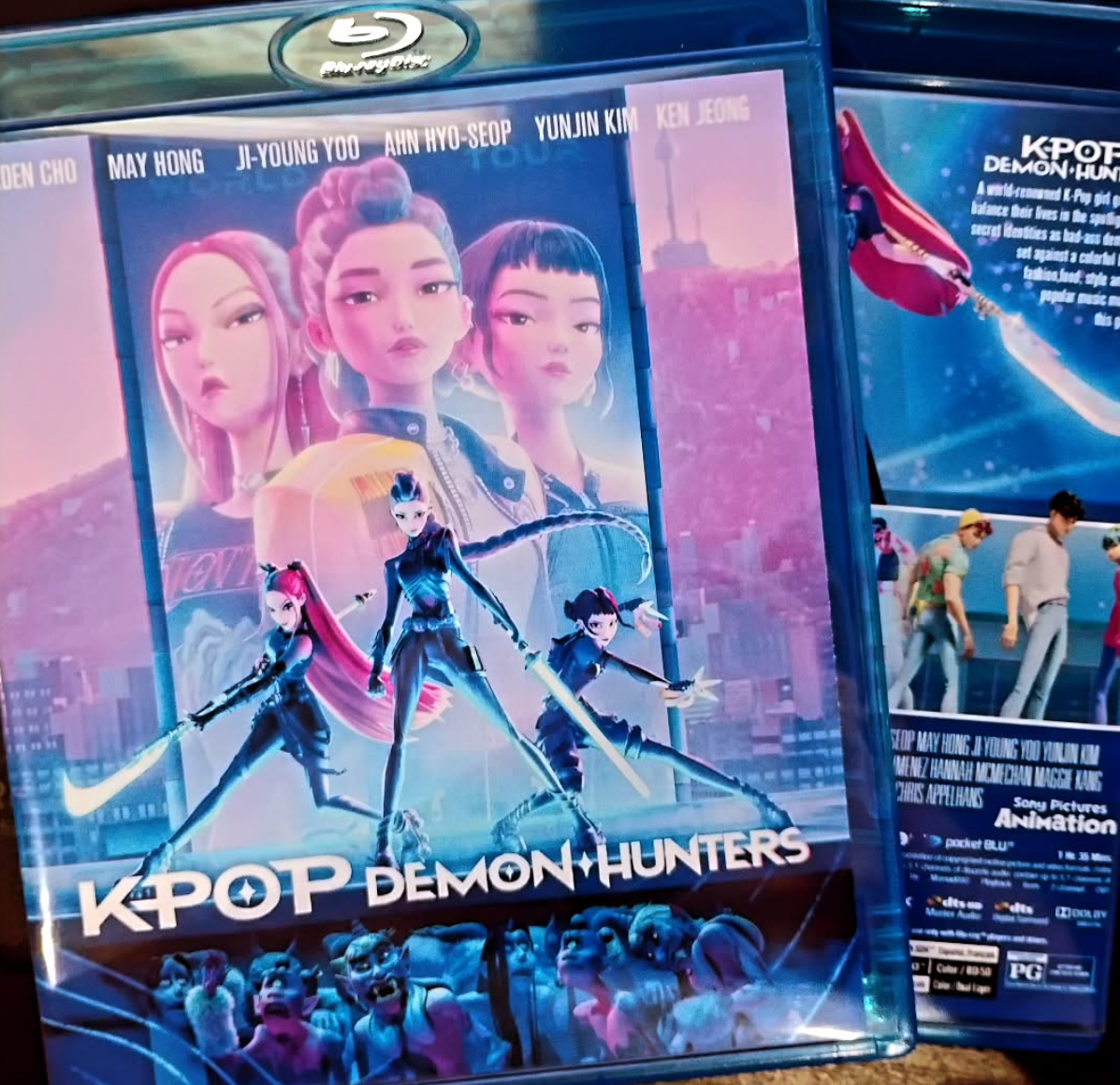 limited run* KPop Demon Hunters (2025) | Region-Free (Blu-Ray