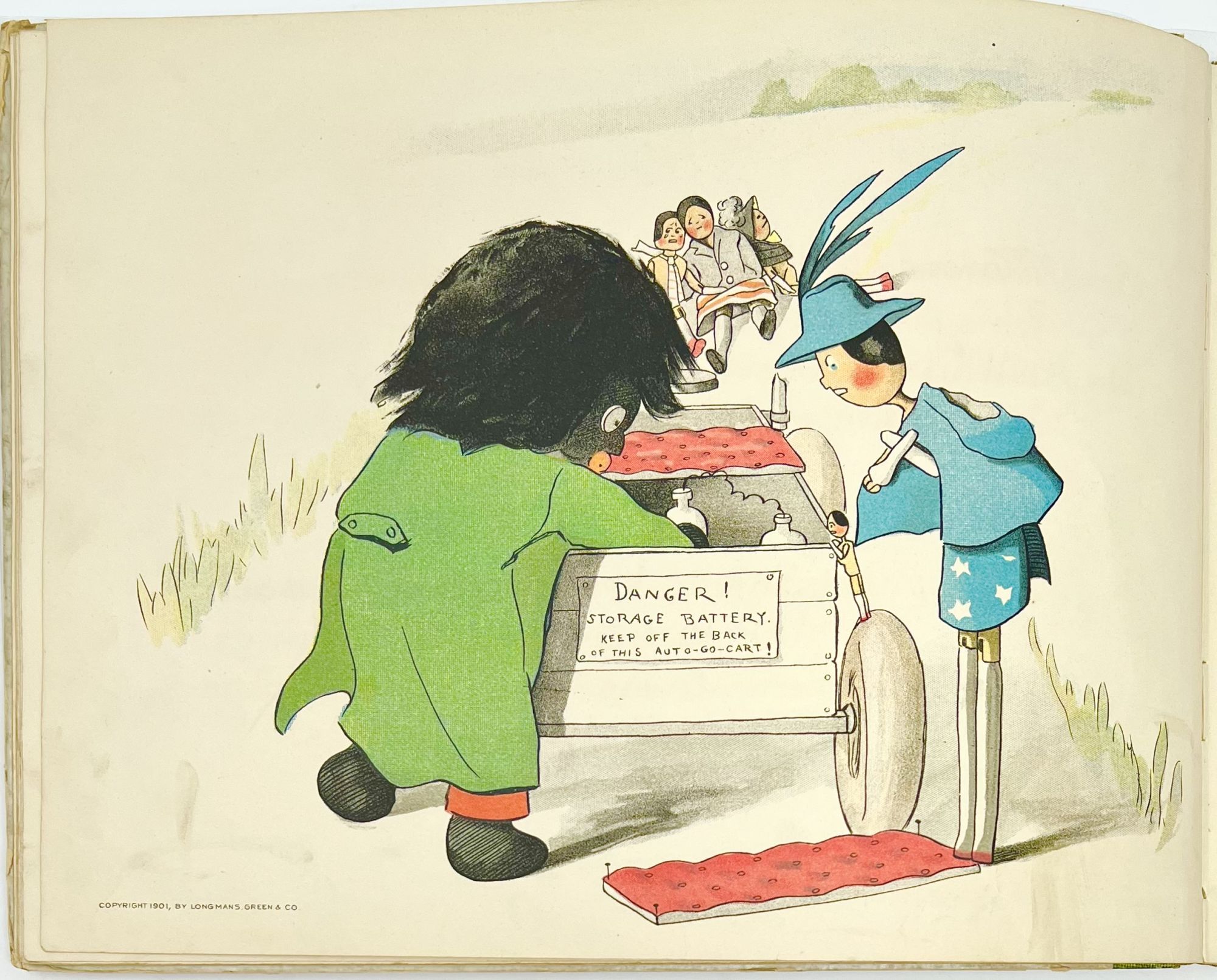 The Golliwogg's Auto-Go-Cart | Bertha UPTON, verses. Florence K. UPTON