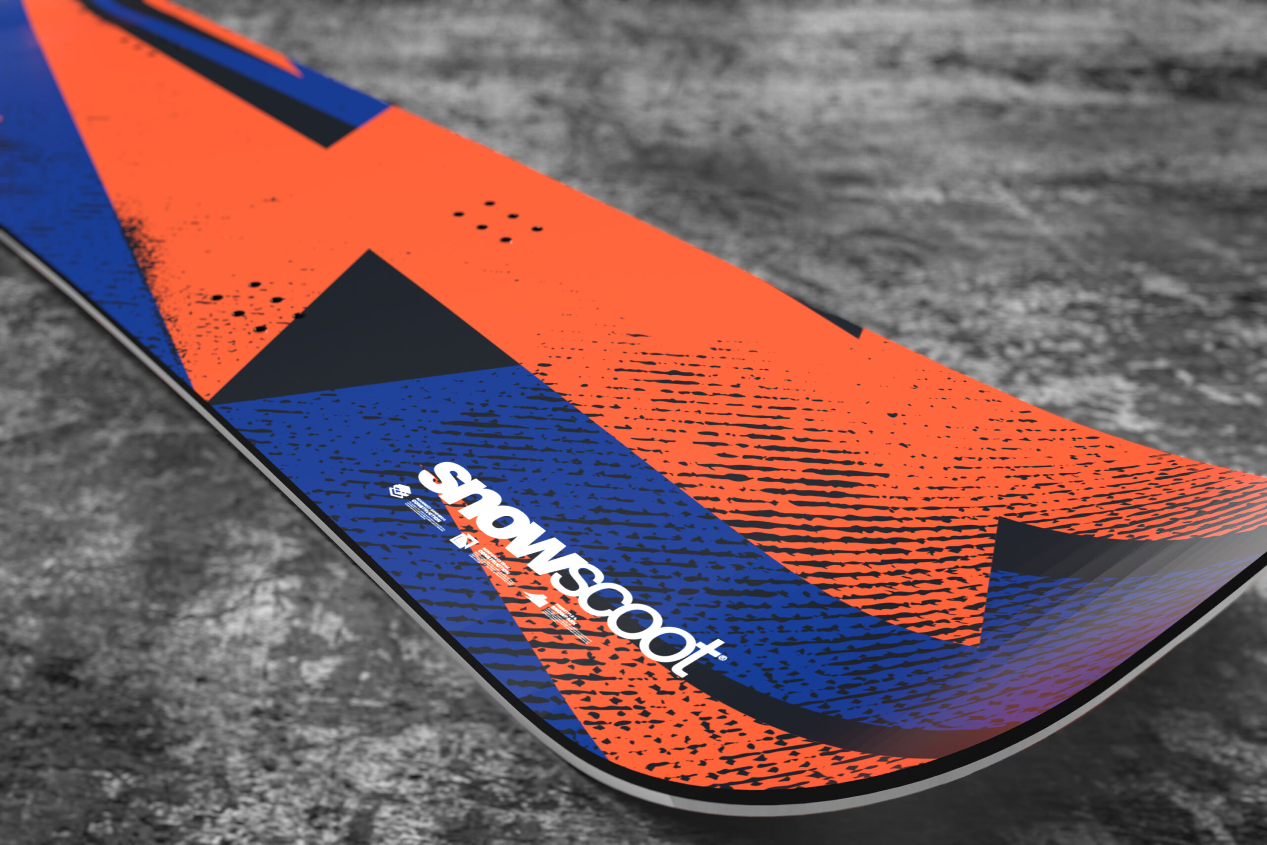 AK-1 Board - PRODUCTS - SNOWSCOOT® [スノースクート] Official