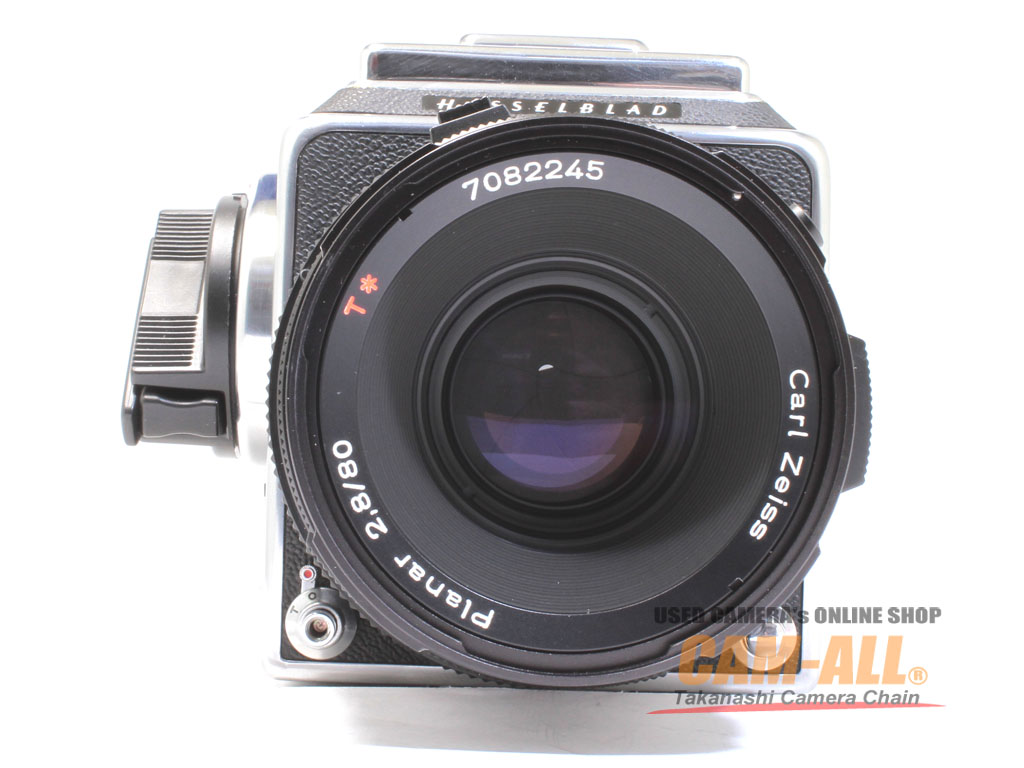 中古 ハッセルブラッド 500CM + CF80mm F2.8 + A-12 II型付き 程度：A