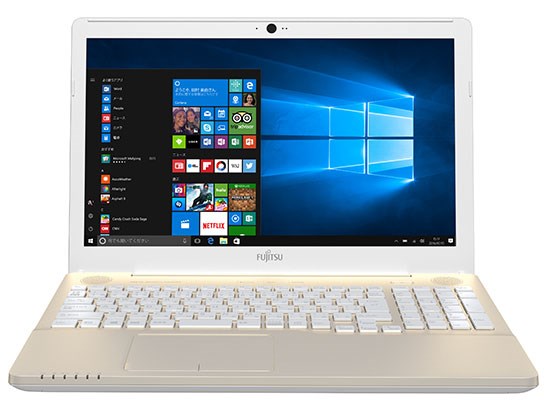 FMV LIFEBOOK AH42/B2 FMVA42B2G [シャンパンゴールド]の通販なら