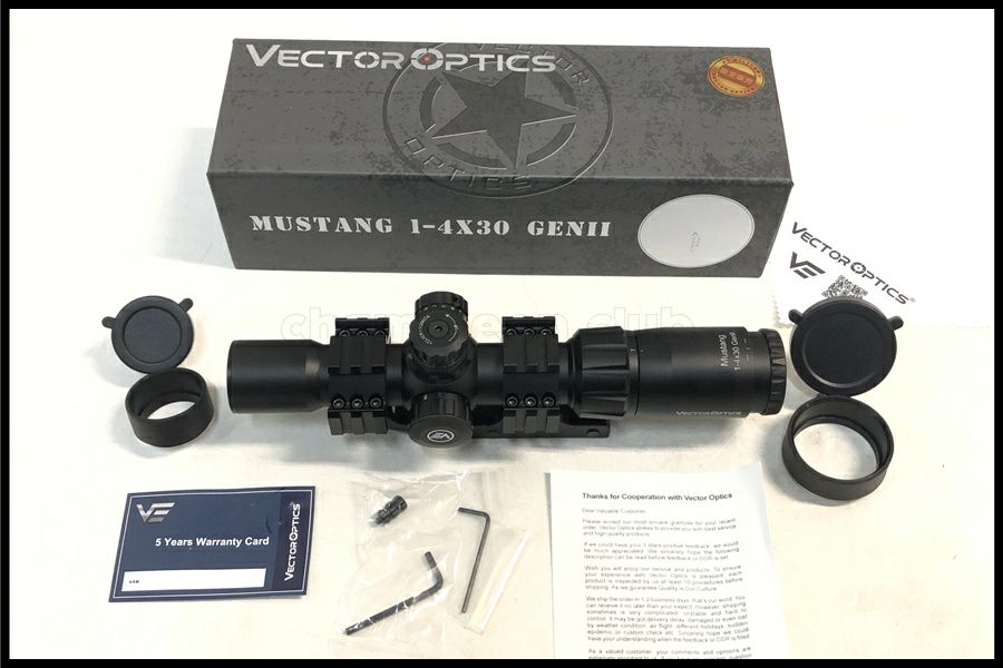 東京)VECTOR OPTICS ベクターオプティクス SCOC-29 MUSTANG 1-4x30