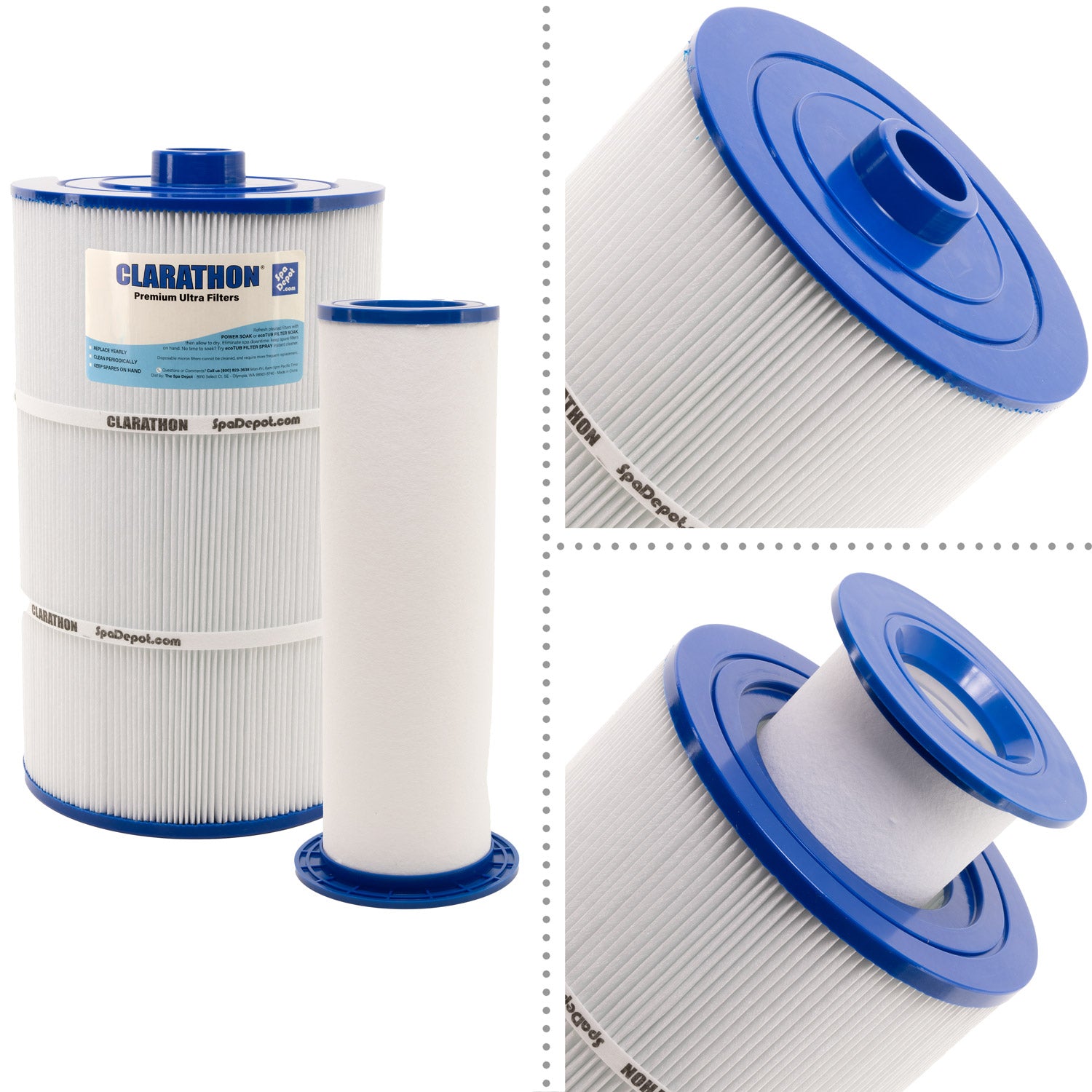 Sundance Spas MicroClean Mini Spa Filter 6541-460S – SpaDepot.com