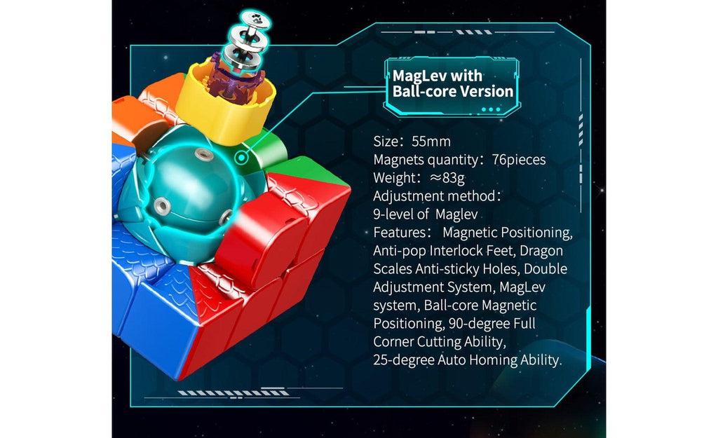 MoYu YS3 M 3x3 (Magnetic, MagLev, Ball-Core) | 3x3 Speed Cube