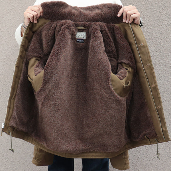 TYPE N-1 PLAIN MODEL / JUNGLE CLOTH PARAFFIN COATING / DARK KHAKI