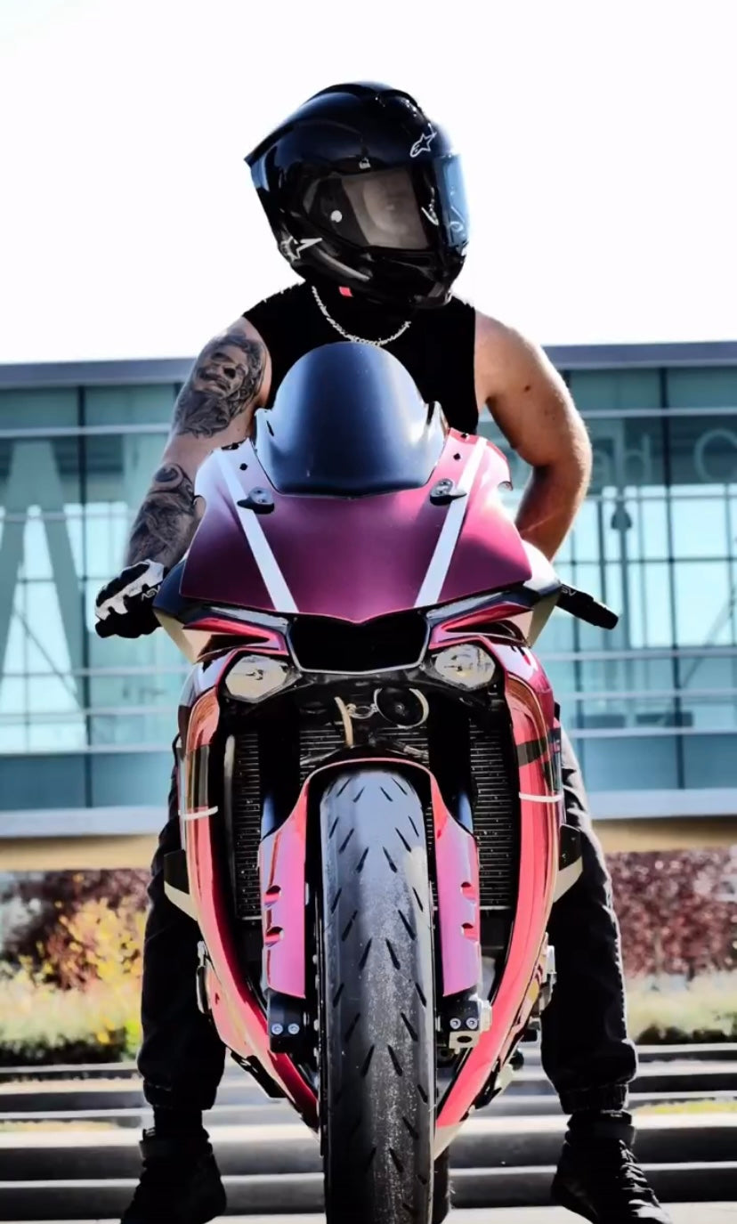 Yellow and Purple with Pink RedBull-Kawasaki-ZX4RR/ZX25R 2020-2024