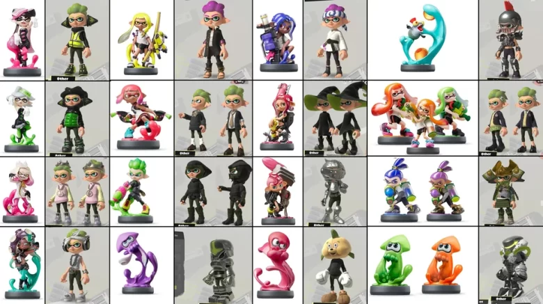 スプラトゥーン amiibo 3個セット スプラトゥーン2(ガール、ボーイ