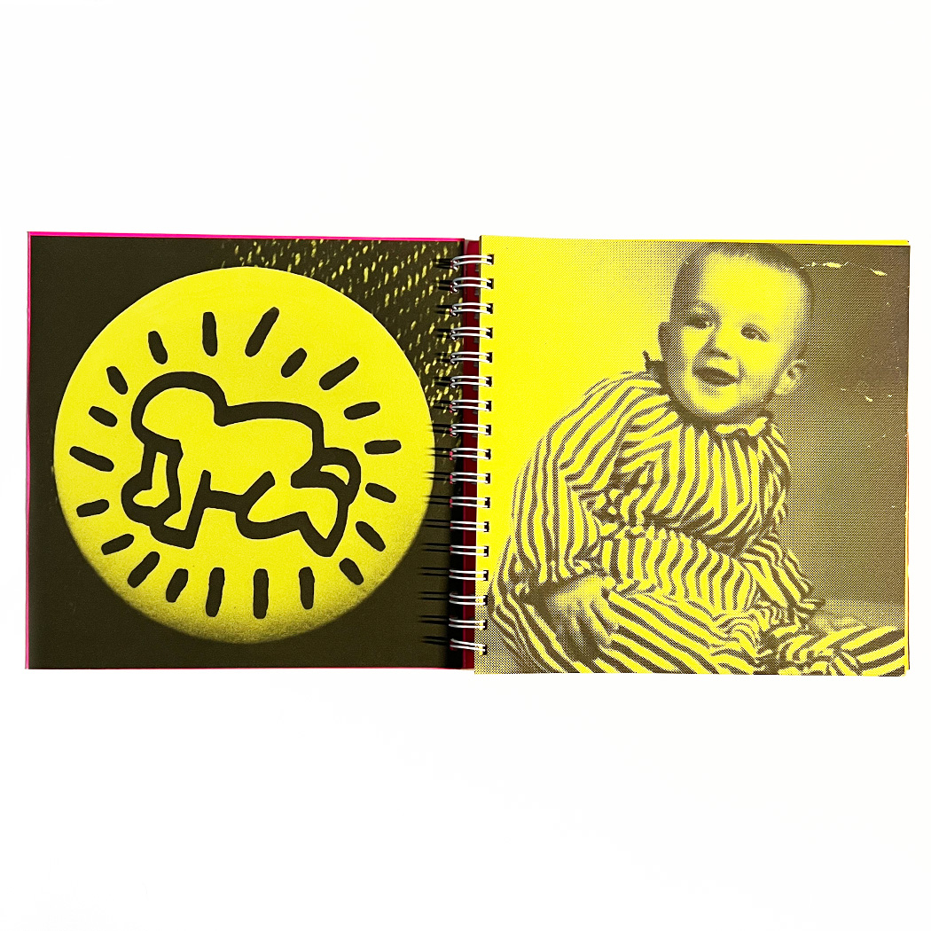 希少カタログ1983 Keith Haring 12-STICKER 希少カタログ1983 Keith