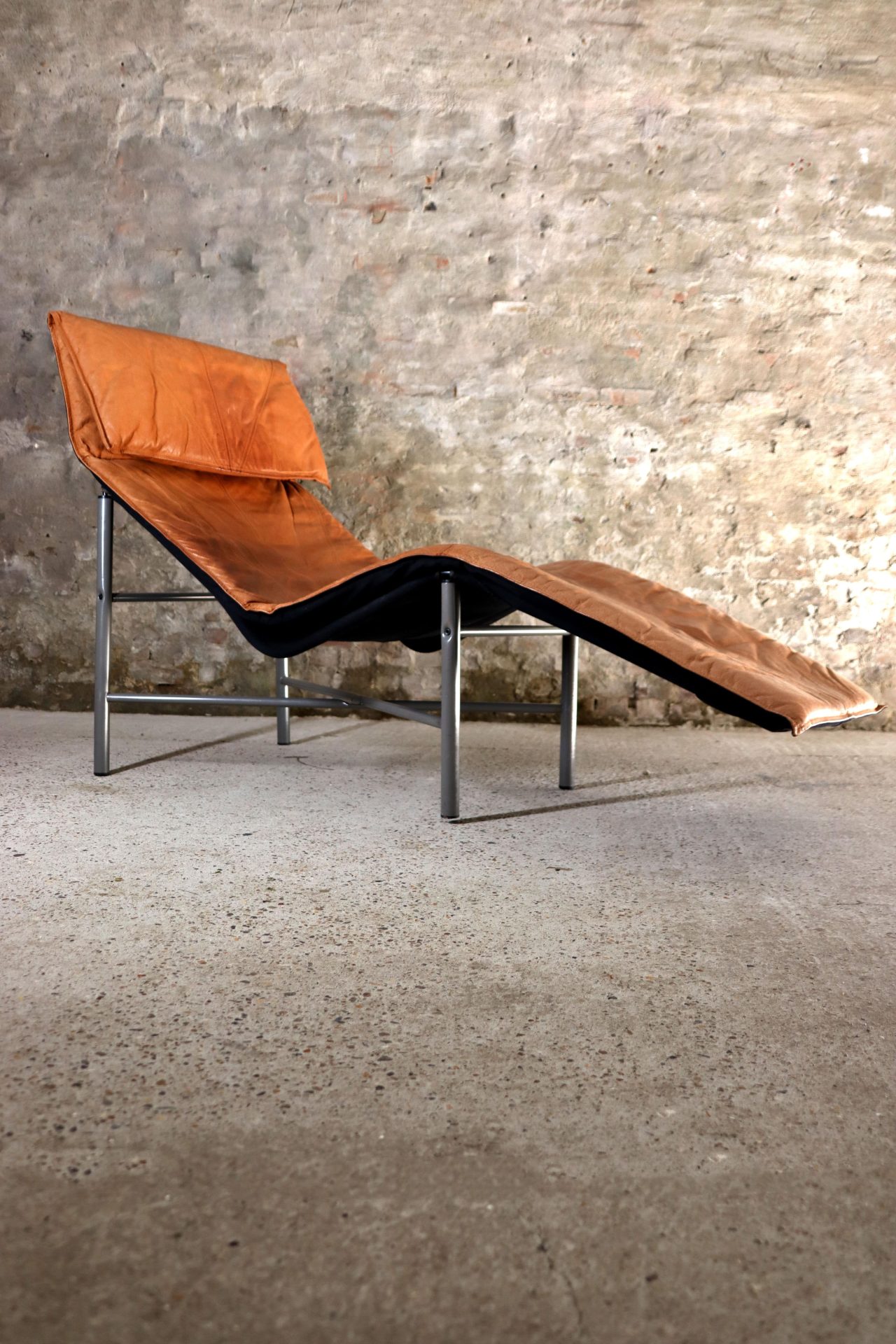 IKEA - Skye - Cognac Tanned Leather - Lounge Chair - Tord