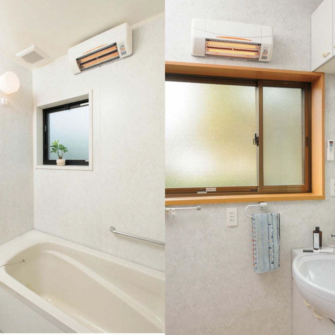 涼風暖房機／SDG-1200GBM／グラファイトヒーター式／壁型＋脱衣所用