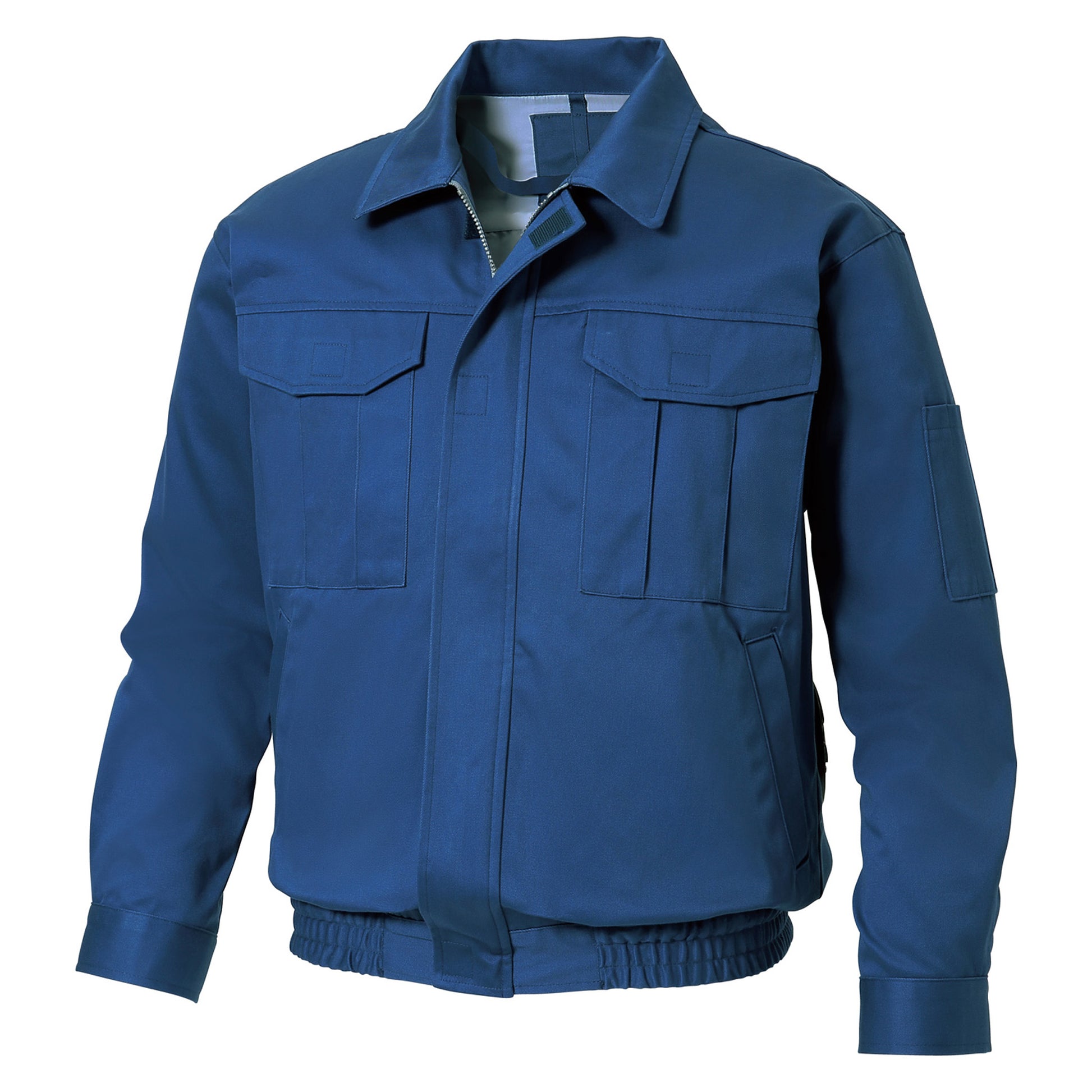 長袖ワークブルゾン】 空調風神服 丈夫な厚地生地ブルゾン KF90600